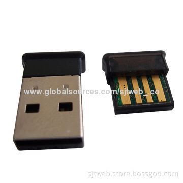 Super Mini USB Bluetooth Dongle with 10m Coverage and 3Mbps Maximum Data Transfer